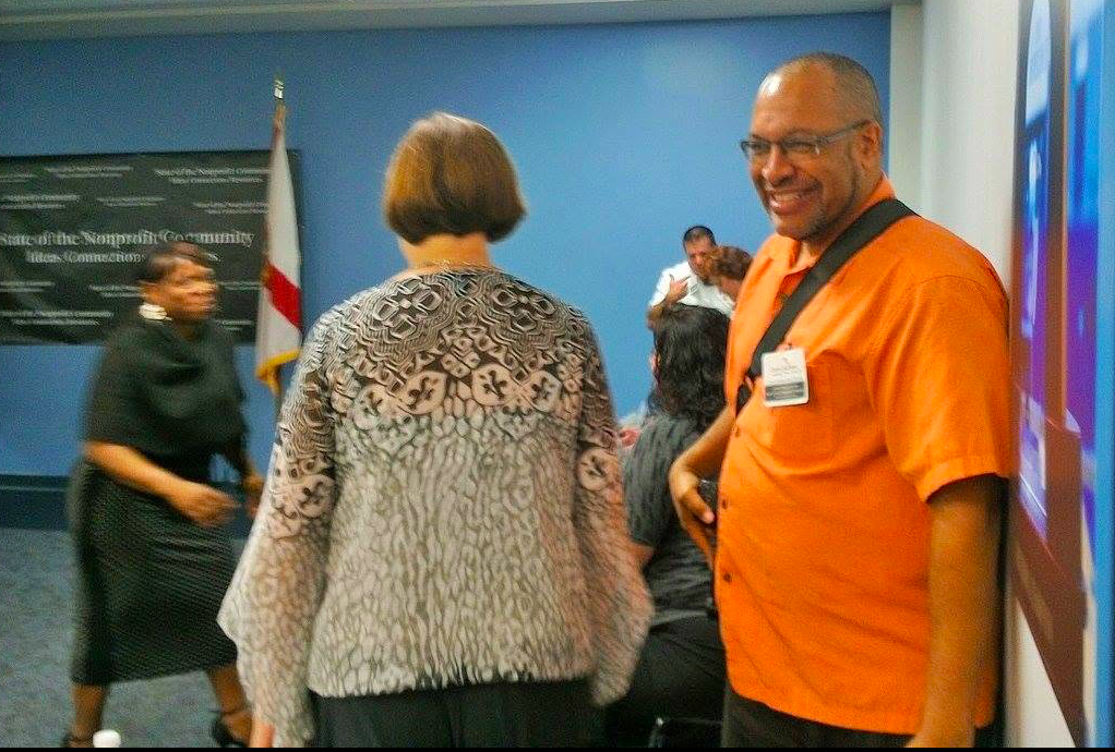 Attendees networking at the State of the Nonprofit Community Summit